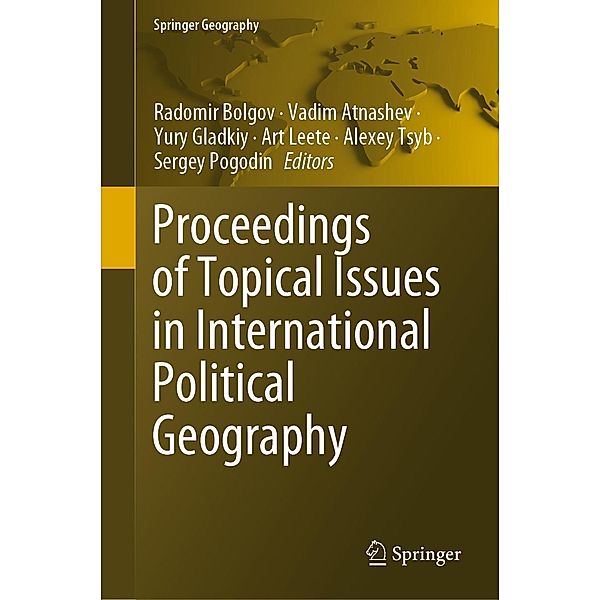 Proceedings of Topical Issues in International Political Geography / Springer Geography