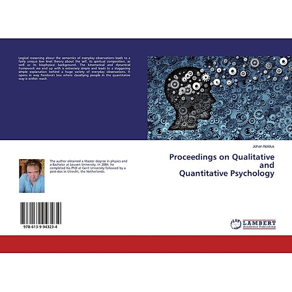 Proceedings on Qualitative and Quantitative Psychology, Johan Noldus