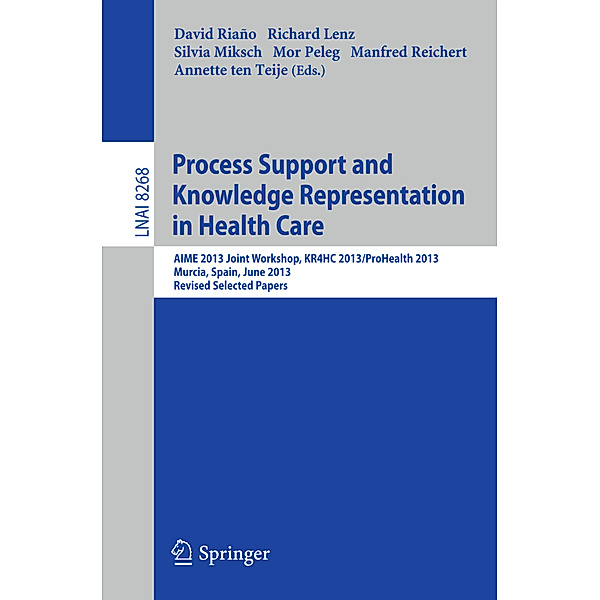 Process Support and Knowledge Representation in Health Care