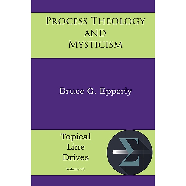 Process Theology and Mysticism / Topical Line Drives Bd.53, Bruce G. Epperly