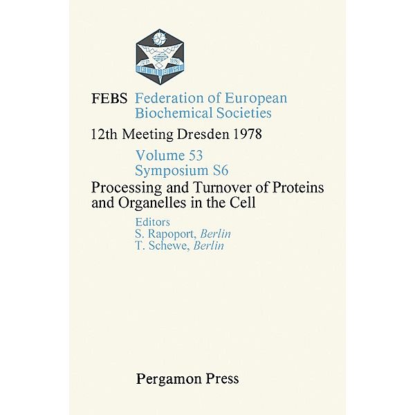 Processing and Turnover of Proteins and Organelles in the Cell