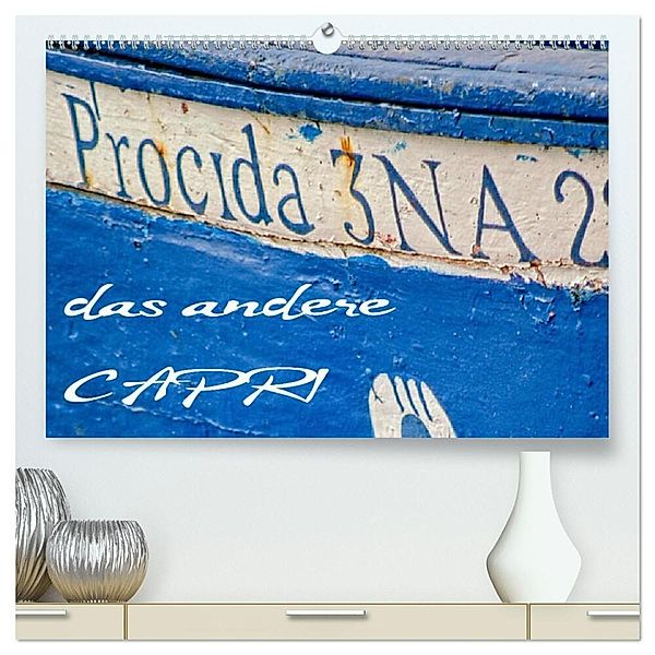 Procida, das andere Capri (hochwertiger Premium Wandkalender 2024 DIN A2 quer), Kunstdruck in Hochglanz, joern stegen
