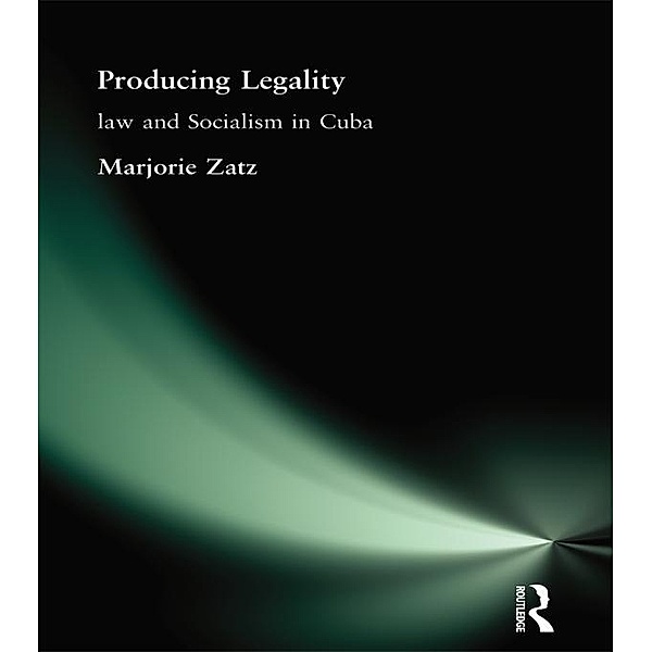 Producing Legality, Marjorie Zatz