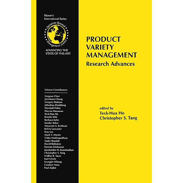 Product Variety Management