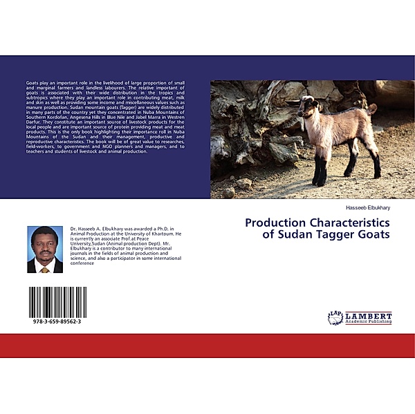 Production Characteristics of Sudan Tagger Goats, Hasseeb Elbukhary
