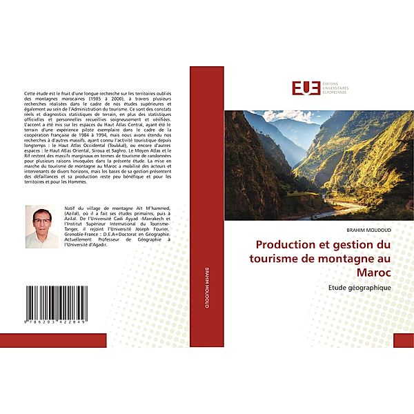Production et gestion du tourisme de montagne au Maroc, BRAHIM MOUDOUD