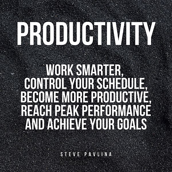 Productivity, Steve Pavlina