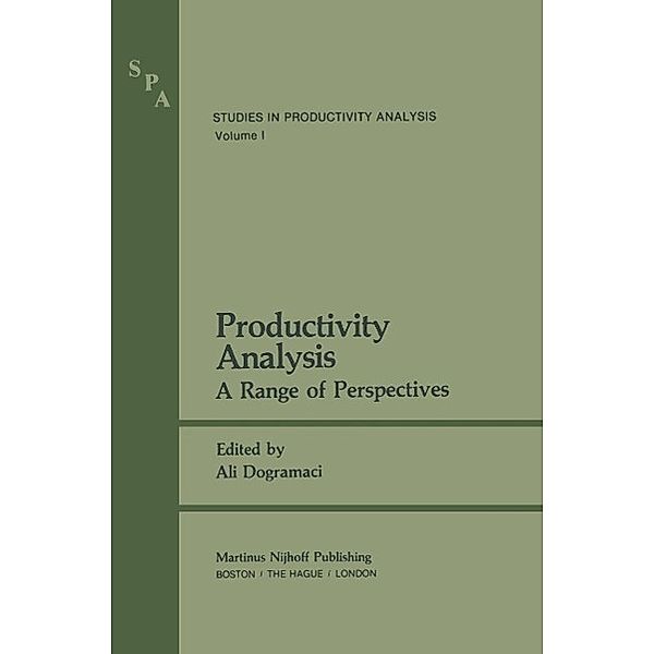 Productivity Analysis / Studies in Productivity Analysis Bd.1