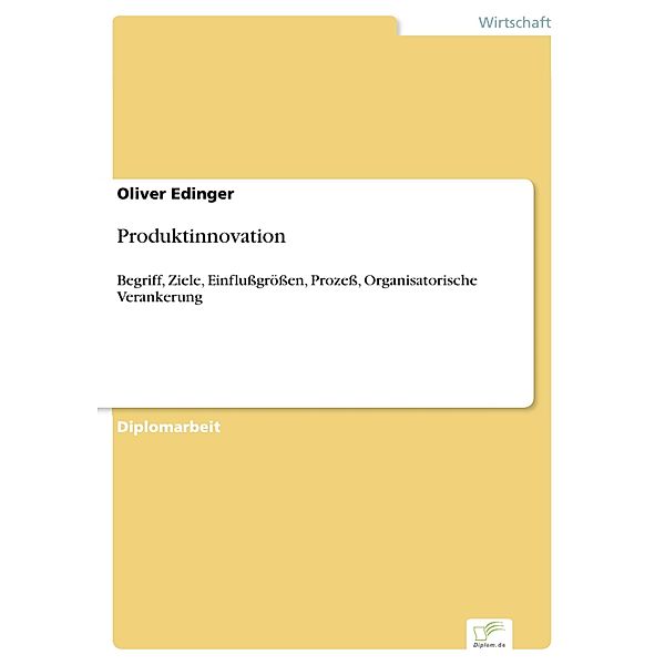 Produktinnovation, Oliver Edinger