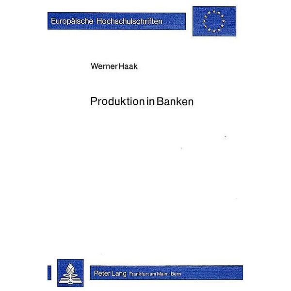Produktion in Banken, Werner Haak