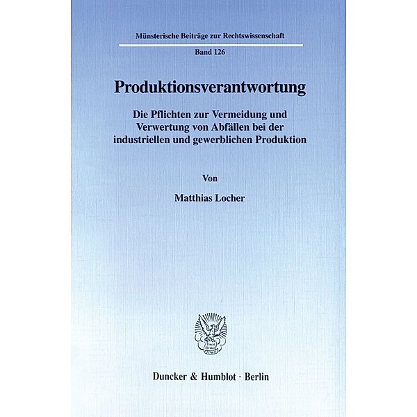 Produktionsverantwortung., Matthias Locher