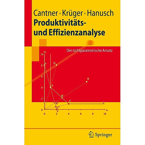 Produktivitäts- und Effizienzanalyse / Springer-Lehrbuch, Uwe Cantner, Jens Krüger, Horst Hanusch