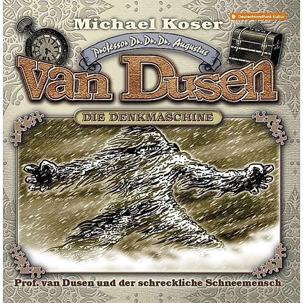 Prof. van Dusen und der schreckliche Schneemensch,Audio-CD, Michael Koser