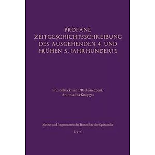 Profane Zeitgeschichtsschreibung des ausgehenden 4. und frühen 5. Jahrhunderts