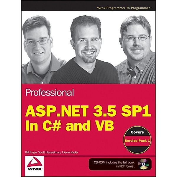 Professional ASP.NET 3.5 SP1 Edition, Bill Evjen, Scott Hanselman, Devin Rader