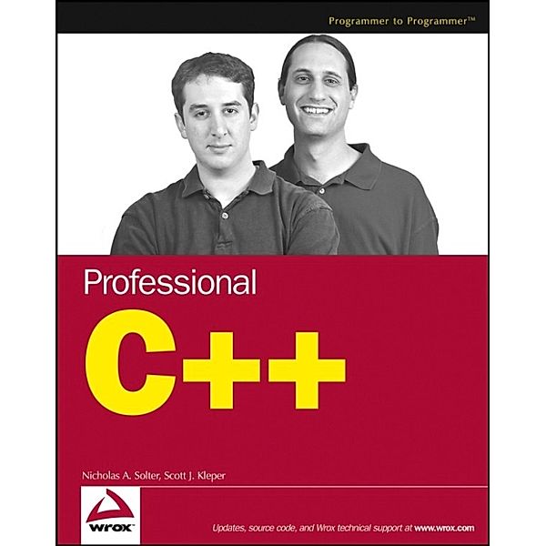 Professional C++, Nicholas A. Solter, Scott J. Kleper