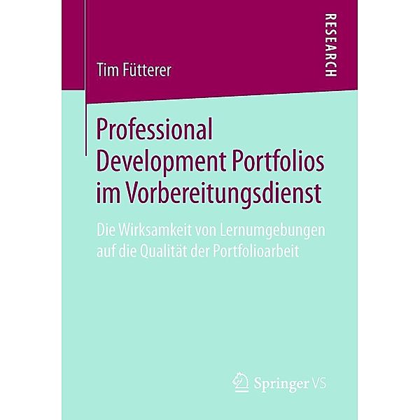 Professional Development Portfolios im Vorbereitungsdienst, Tim Fütterer
