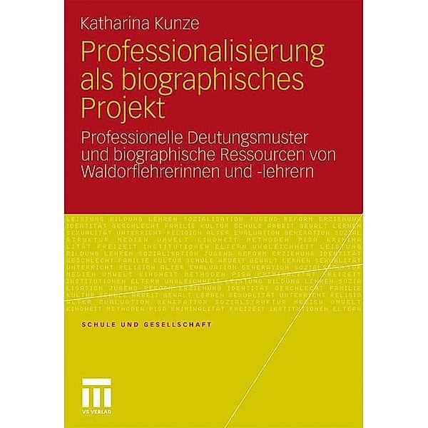 Professionalisierung als biographisches Projekt, Katharina Kunze