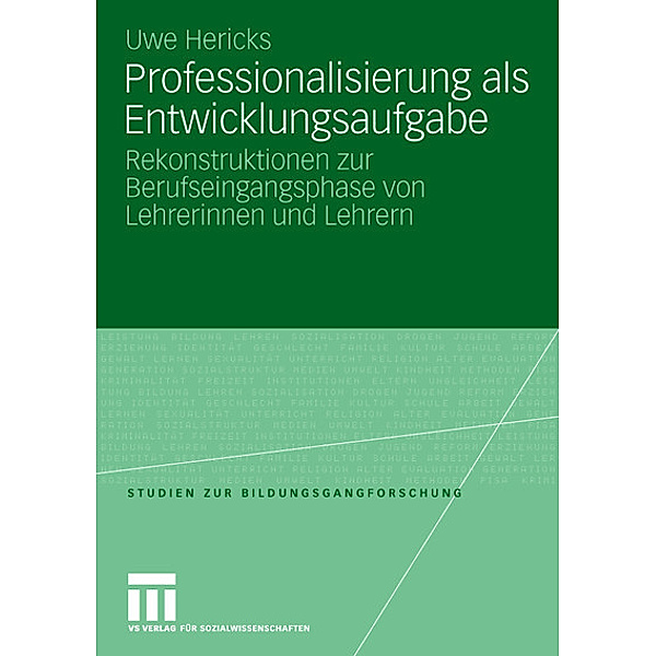 Professionalisierung als Entwicklungsaufgabe, Uwe Hericks