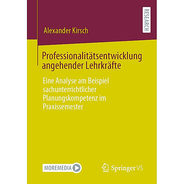 Professionalitätsentwicklung angehender Lehrkräfte, Alexander Kirsch