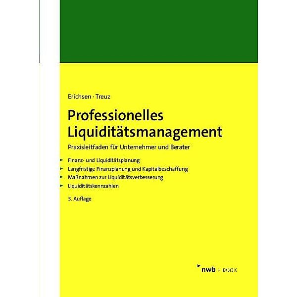 Professionelles Liquiditätsmanagement, Jörgen Erichsen, Jochen Treuz