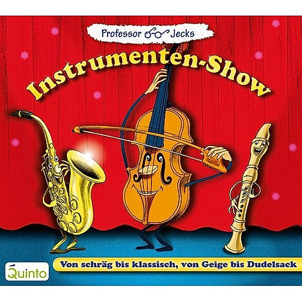 Professor Jeck - Professor Jecks Instrumenten-Show,1 Audio-CD