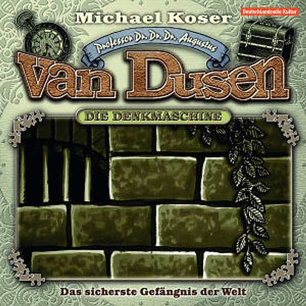 Professor van Dusen - Das sicherste Gefängnis der Welt, 1 Audio-CD, Michael Koser