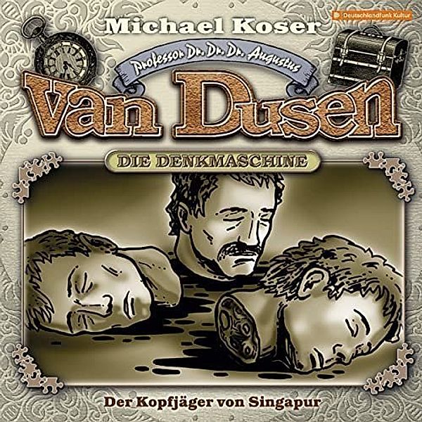 Professor van Dusen - Der Kopfjäger von Singapur,1 Audio-CD, Michael Koser