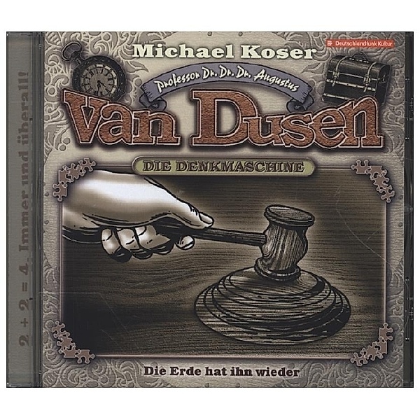 Professor van Dusen - Die Erde hat ihn wieder,1 Audio-CD, Michael Koser