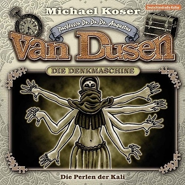 Professor van Dusen - Die Perlen der Kali (Neuauflage),1 Audio-CD, Michael Koser