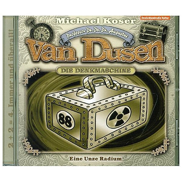 Professor van Dusen - Eine Unze Radium,1 Audio-CD (Neuauflage), Professor Van Dusen