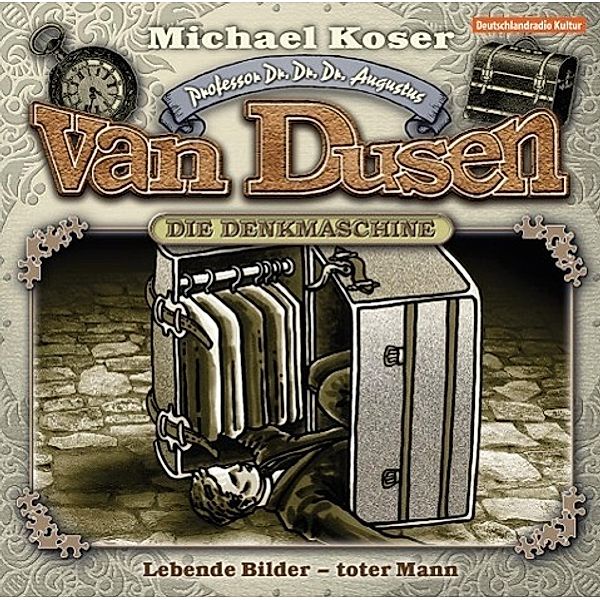 Professor van Dusen - Lebende Bilder - toter Mann, 1 Audio-CD, Michael Koser