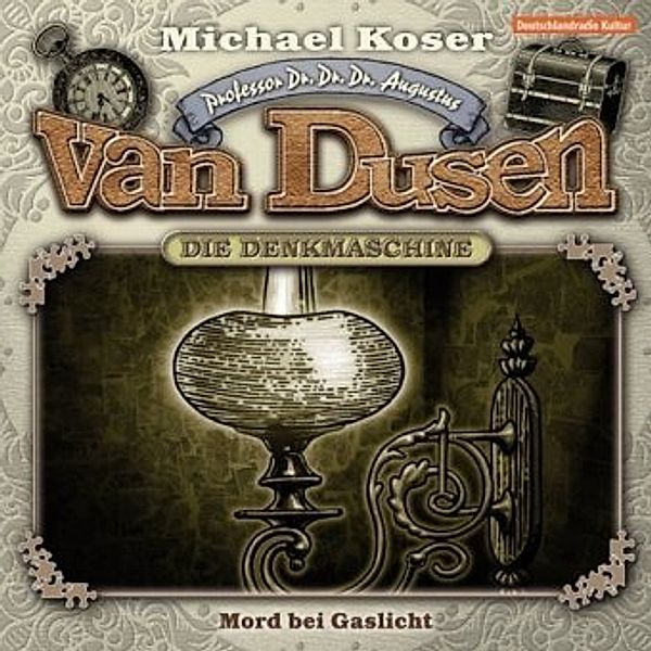 Professor van Dusen - Mord bei Gaslicht (Neuauflage), 1 Audio-CD, Michael Koser