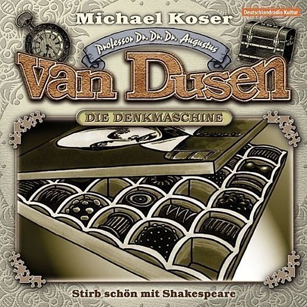 Professor van Dusen - Stirb schön mit Shakespeare,1 Audio-CD (Neuauflage), Professor Van Dusen