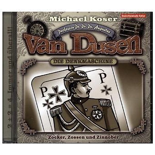 Professor van Dusen - Zocker, Zossen und Zinnober, 1 Audio-CD, 1 Audio-CD Professor van Dusen