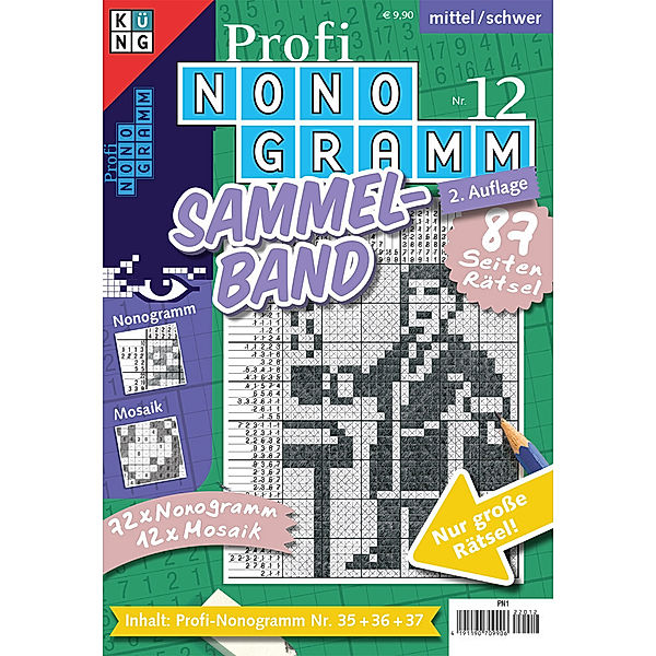 Profi-Nonogramm 3er-Band. Nr.12.Nr.12, Conceptis Puzzles