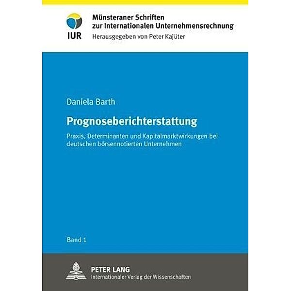 Prognoseberichterstattung, Daniela Barth