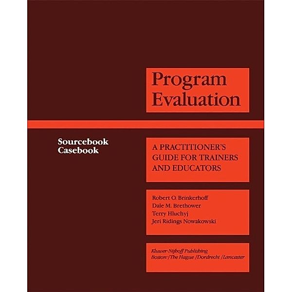 Program Evaluation / Evaluation in Education and Human Services Bd.2