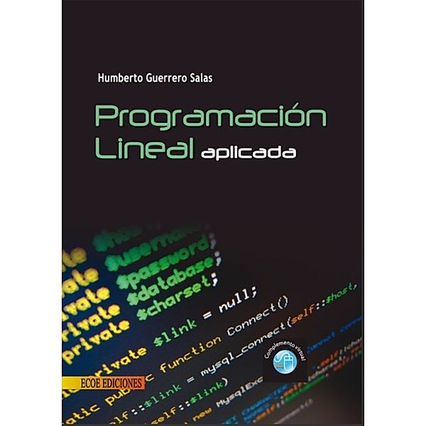 Programación lineal aplicada, Humberto Guerrero Salas