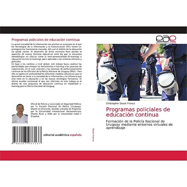 Programas policiales de educación continua, Christopher Daset Franco