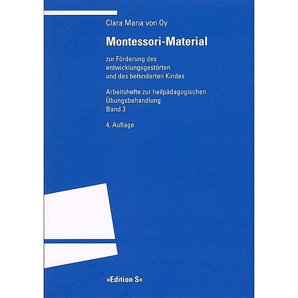 Programm Edition S / Montessori-Material, Clara Maria von Oy