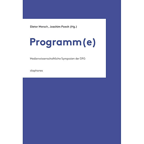 Programm(e), Roberto Nigro