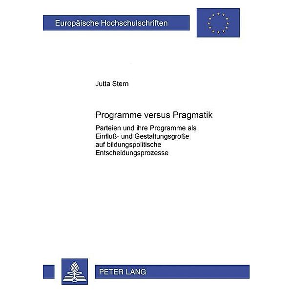 Programme versus Pragmatik, Jutta Stern