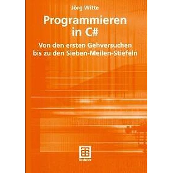 Programmieren in C#, Jörg Witte