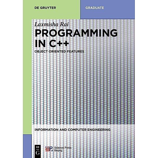 Programming in C++ / Information and Computer Engineering Bd.5