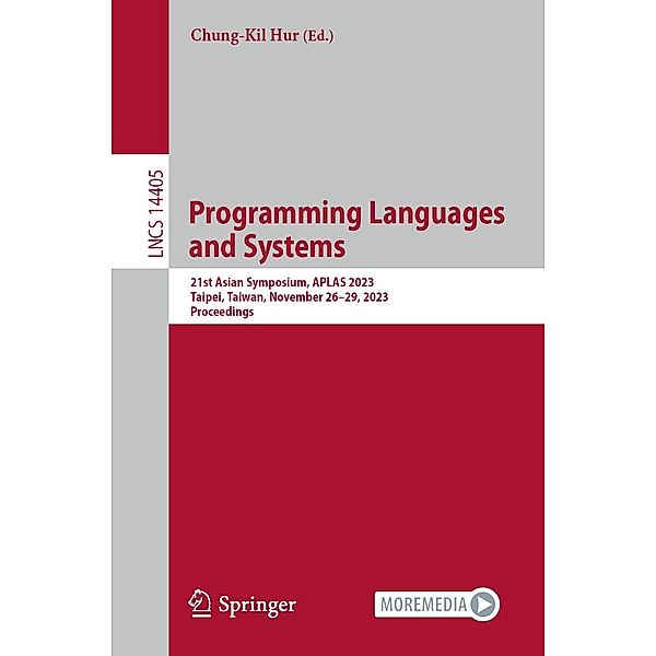Programming Languages and Systems / Lecture Notes in Computer Science Bd.14405
