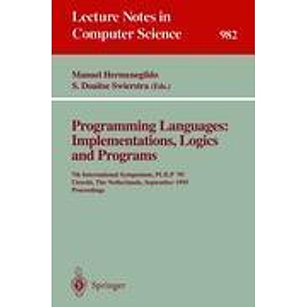 Programming Languages: Implementations, Logics and Programs