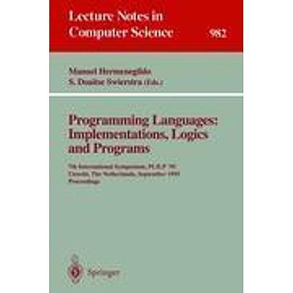 Programming Languages: Implementations, Logics and Programs