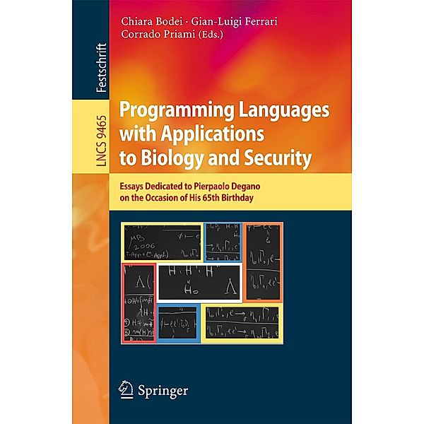 Programming Languages with Applications to Biology and Security / Lecture Notes in Computer Science Bd.9465