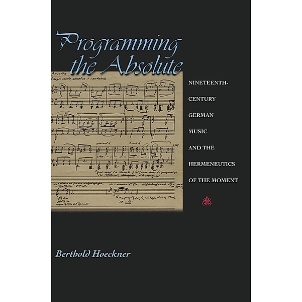 Programming the Absolute, Berthold Hoeckner
